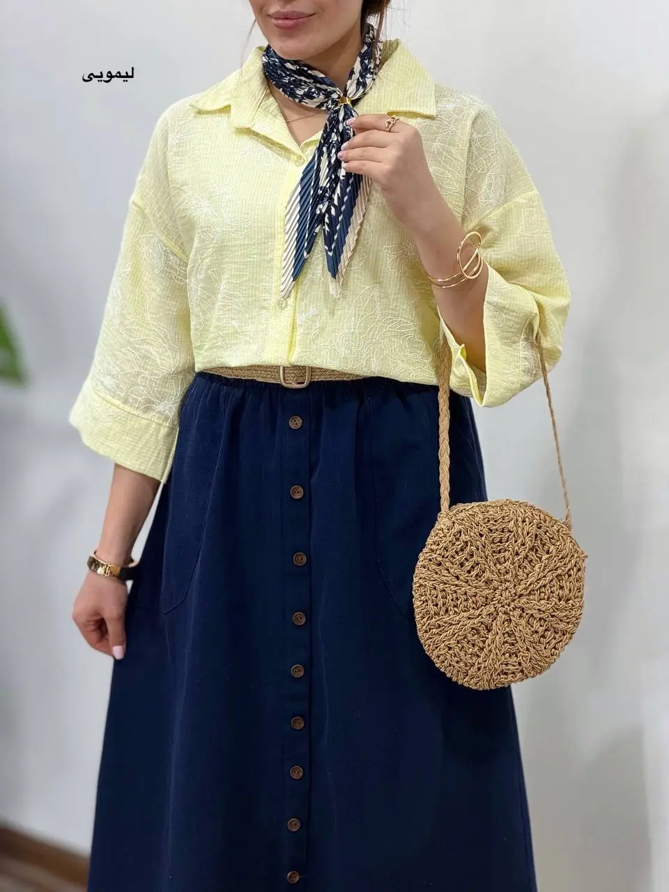 مینی اسکارف ساتن